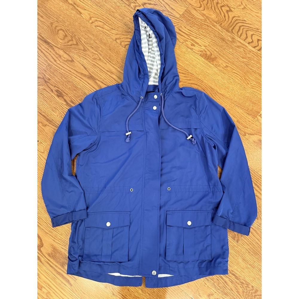 Market & Spruce Angelo Cargo Anorak Jacket Navy Stitch fix. Size L